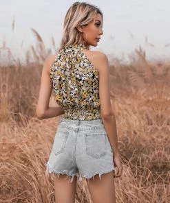 BFZY Floral Sleeveless Crop Top 8 BFZY Floral Sleeveless Crop Top