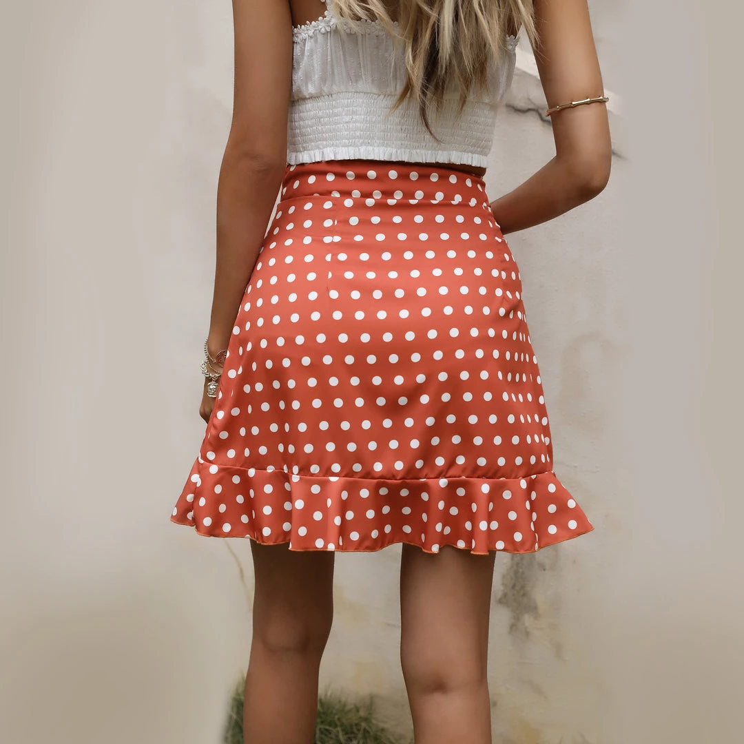 BFZY Polka Dot High-Rise Mini Skirt New In Clothing 4 BFZY Polka Dot High-Rise Mini Skirt New In Clothing