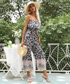 BFZY Smaibulun | Floral Sleeveless Jumpsuit New In Clothing