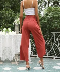 BFZY Smaibulun | Brick Red Wide-Leg Pants 10 BFZY Smaibulun | Brick Red Wide-Leg Pants