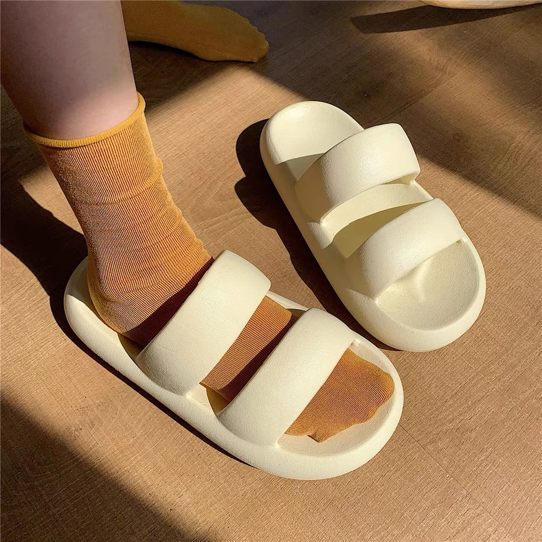 SMAIBULUN Super Soft Sole Lightweight Platform Bread Slippers Pillow Slides Anti-Slip Beach Sandals NEW ARRIVALS 13 SMAIBULUN Super Soft Sole Lightweight Platform Bread Slippers Pillow Slides Anti-Slip Beach Sandals NEW ARRIVALS