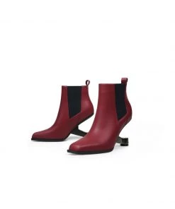 Jady Rose JadyRose | HARPER Elevator Heel Burgundy Leather Chelsea Boot NEW ARRIVALS 13 Jady Rose JadyRose | HARPER Elevator Heel Burgundy Leather Chelsea Boot NEW ARRIVALS