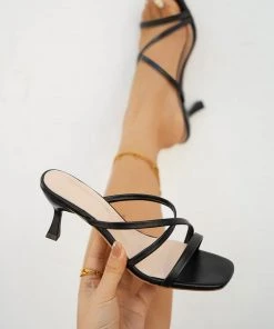HT En Bloom | BLACK JESS HEELS
