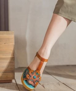 SOFFIA | DAISY APPLIQUE T STRAP LEATHER SANDAL NEW ARRIVALS 15 SOFFIA | DAISY APPLIQUE T STRAP LEATHER SANDAL NEW ARRIVALS