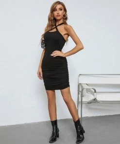 BFZY EMANUELLA Party Dress - Black NEW ARRIVALS