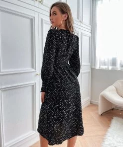 BFZY KORBA SPOT DRESS - BLACK New In Clothing