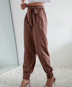 BFZY Smaibulun | GARNETT Bow Pants - Coffee NEW ARRIVALS