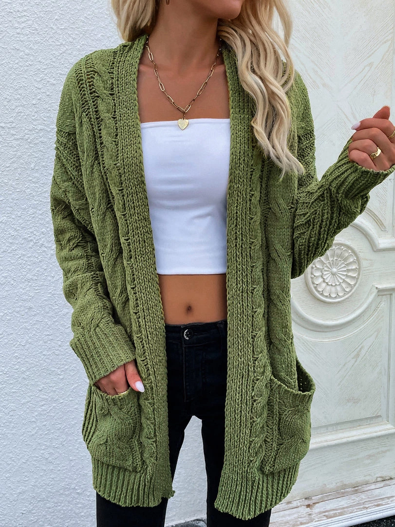 MY New In Clothing Smaibulun | JEMIMA Knit Cardigan - Green 3 MY New In Clothing Smaibulun | JEMIMA Knit Cardigan - Green
