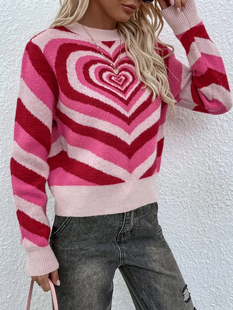 MY New In Clothing Smaibulun | Pink Red Heart Ring Knit Top 5 MY New In Clothing Smaibulun | Pink Red Heart Ring Knit Top