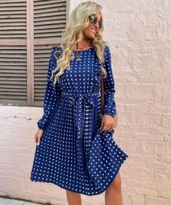 BFZY ANAMA MIDI DRESS - SAPPHIRE NEW ARRIVALS