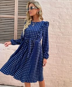 BFZY ANAMA MIDI DRESS - SAPPHIRE NEW ARRIVALS