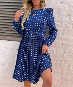 BFZY ANAMA MIDI DRESS - SAPPHIRE NEW ARRIVALS