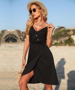 BFZY NEW ARRIVALS MCKENZIE MINI DRESS - BLACK