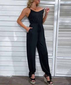 BFZY AMARYLLIS JUMPSUIT - BLACK