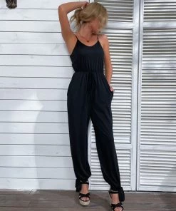 BFZY AMARYLLIS JUMPSUIT - BLACK