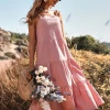BFZY MADELYN LINEN DRESS - DUSTY PINK NEW ARRIVALS