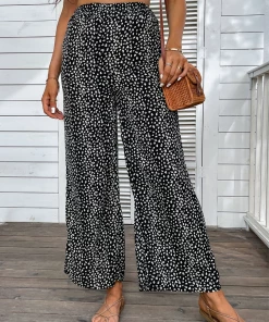 BFZY BLAKELY PANTS - BLACK PRINT