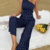 BFZY SAFFARA ONE SHOULDER JUMPSUIT - NAVY NEW ARRIVALS