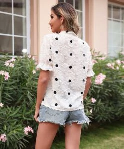 BFZY AURIELLE BLOUSE - CREAM POLKA DOT NEW ARRIVALS 7 BFZY AURIELLE BLOUSE - CREAM POLKA DOT NEW ARRIVALS