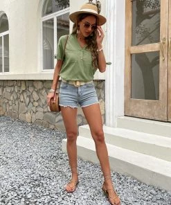 BFZY KAINA SHIRT TOP - SAGE NEW ARRIVALS