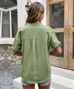 BFZY KAINA SHIRT TOP - SAGE NEW ARRIVALS