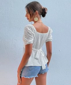 BFZY ELIZABERN TOP - WHITE NEW ARRIVALS