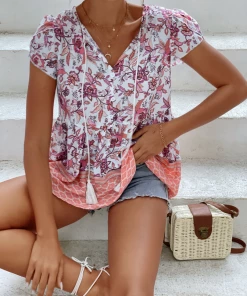 BFZY NEW ARRIVALS PENI TOP - FLORAL PRINT