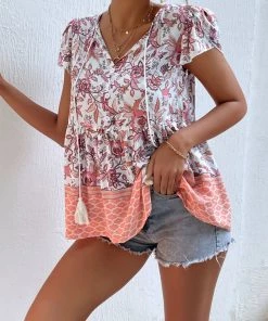 BFZY NEW ARRIVALS PENI TOP - FLORAL PRINT