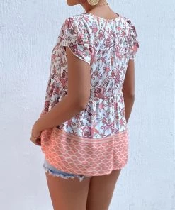 BFZY NEW ARRIVALS PENI TOP - FLORAL PRINT