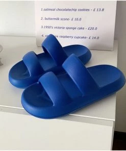 SMAIBULUN Super Soft Sole Lightweight Platform Bread Slippers Pillow Slides Anti-Slip Beach Sandals NEW ARRIVALS 20 SMAIBULUN Super Soft Sole Lightweight Platform Bread Slippers Pillow Slides Anti-Slip Beach Sandals NEW ARRIVALS