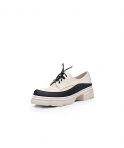 Jady Rose JadyRose | YEDDA Leather Oxford Ivory