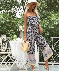 BFZY Smaibulun | Floral Sleeveless Jumpsuit New In Clothing