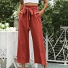 BFZY Smaibulun | Brick Red Wide-Leg Pants