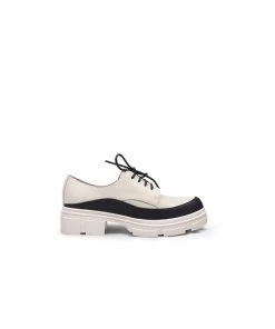 Jady Rose JadyRose | YEDDA Leather Oxford Ivory