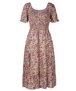 DY ASHANA MIDI DRESS - PINK PRINT NEW ARRIVALS 18 DY ASHANA MIDI DRESS - PINK PRINT NEW ARRIVALS