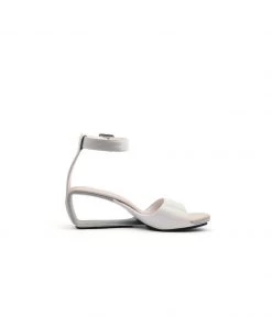 Jady Rose NEW ARRIVALS JadyRose | Elevator Heel Genuine Leather Ivory Ankle Strap