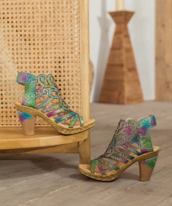 RXD SOFFIA | Genuine Leather Swirl Strappy Leather Sandal NEW ARRIVALS