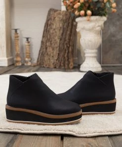 HYHE En Bloom | Eazy Platform Ankle Boot - Black New In Shoes