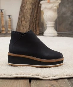 HYHE En Bloom | Eazy Platform Ankle Boot - Black New In Shoes