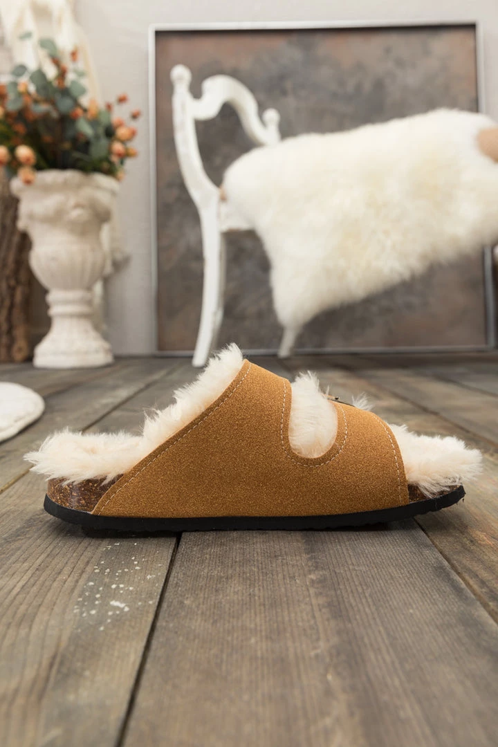 Maibulun | Plush Insole Dual-Strap Brown Sandals Slide Shoes New In Shoes 3 Maibulun | Plush Insole Dual-Strap Brown Sandals Slide Shoes New In Shoes