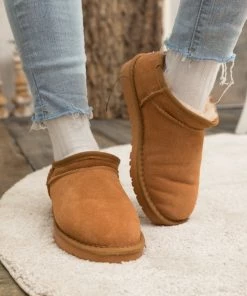 XH SMAIBULUN UGG™ | Fur-Lined Suede Low Ankle Boots