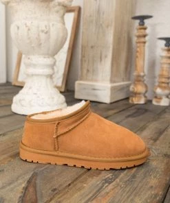 XH SMAIBULUN UGG™ | Fur-Lined Suede Low Ankle Boots