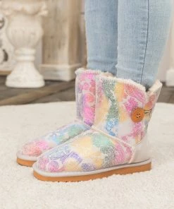 XH New In Shoes SMAIBULUN UGG™ | Faux Fur-Lined Leather Suede Boots