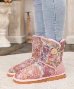 XH New In Shoes SMAIBULUN UGG™ | Faux Fur-Lined Leather Suede Boot