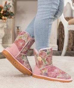 XH New In Shoes SMAIBULUN UGG™ | Faux Fur-Lined Leather Suede Boot