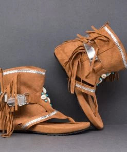 YL Rhinestone Tassel Gladiator Sandal | En Bloom