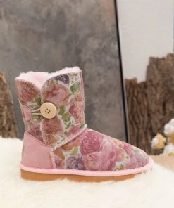 XH New In Shoes SMAIBULUN UGG™ | Faux Fur-Lined Leather Suede Boot