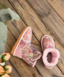 XH New In Shoes SMAIBULUN UGG™ | Faux Fur-Lined Leather Suede Boot