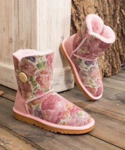 XH New In Shoes SMAIBULUN UGG™ | Faux Fur-Lined Leather Suede Boot