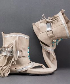 YL Rhinestone Tassel Gladiator Sandal | En Bloom